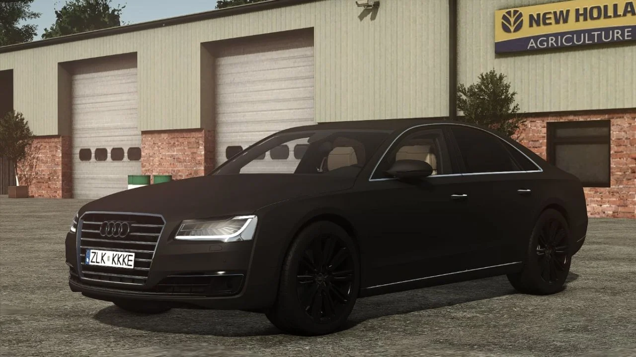 FS25 Audi A8 V1.0 Cars Mod FS25 Mod Free Download