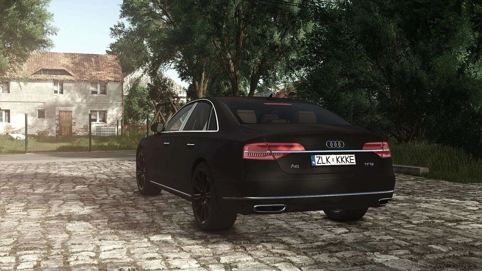 FS25 Audi A8 v1.2 Cars Mod FS25 Mod Free Download