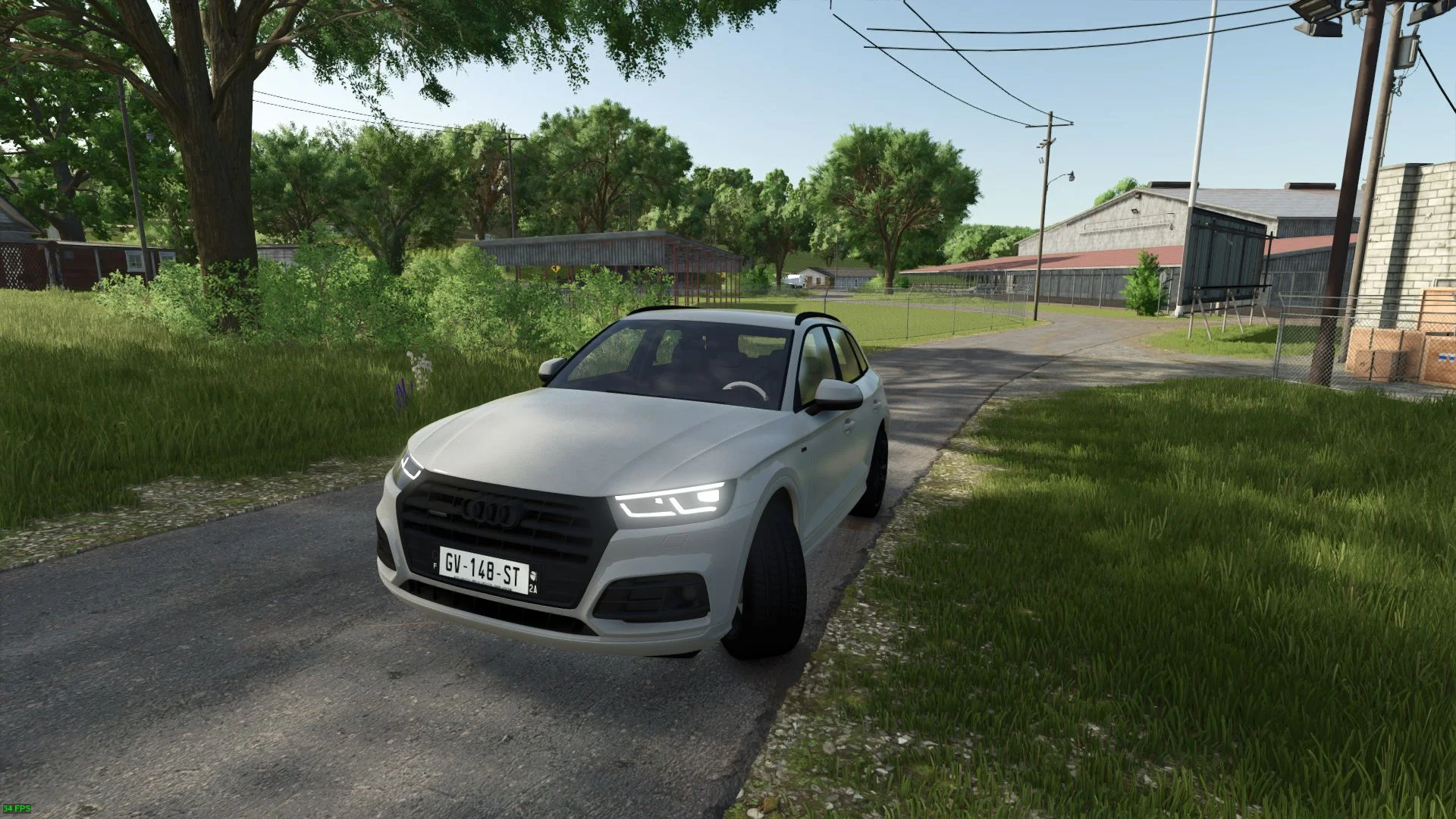 FS25 Audi Q5 T.F.S.I. 2020 V1.0 Cars Mod FS25 Mod Free Download