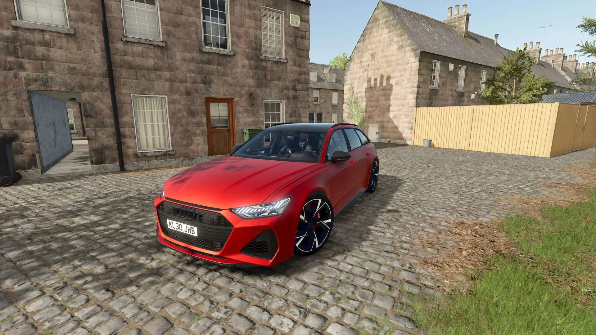 FS25 AUDI RS6 AVANT V1.1 Cars Mod FS25 Mod Free Download