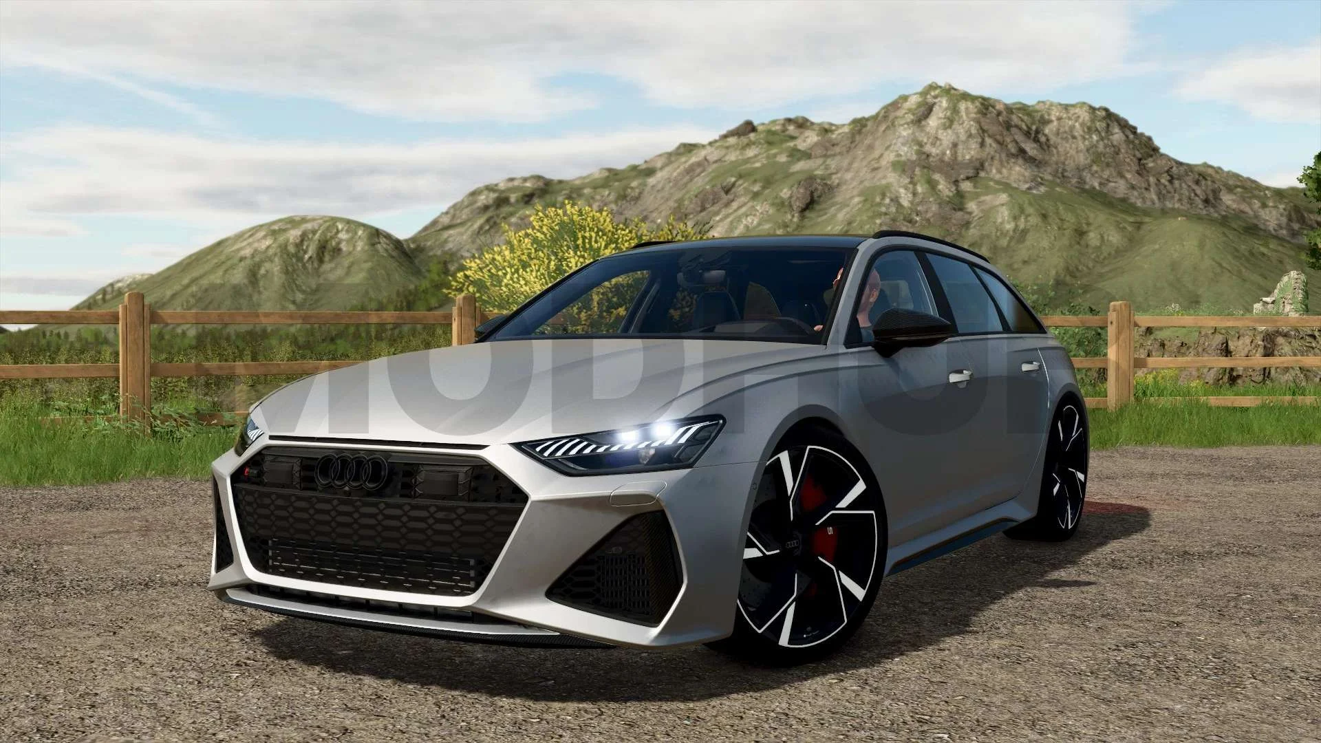 FS25 Audi RS6 v1.1.1 Cars Mod FS25 Mod Free Download