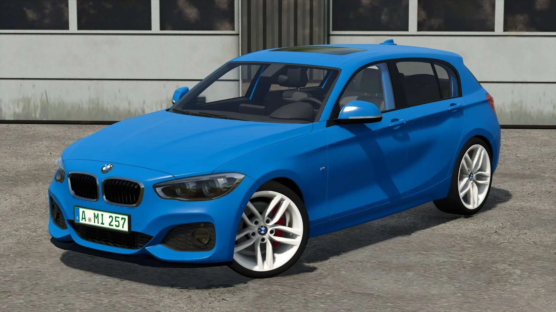 FS25 BMW 1 Series F20 LCI M-Sport v1.0 Cars Mod FS25 Mod Free Download