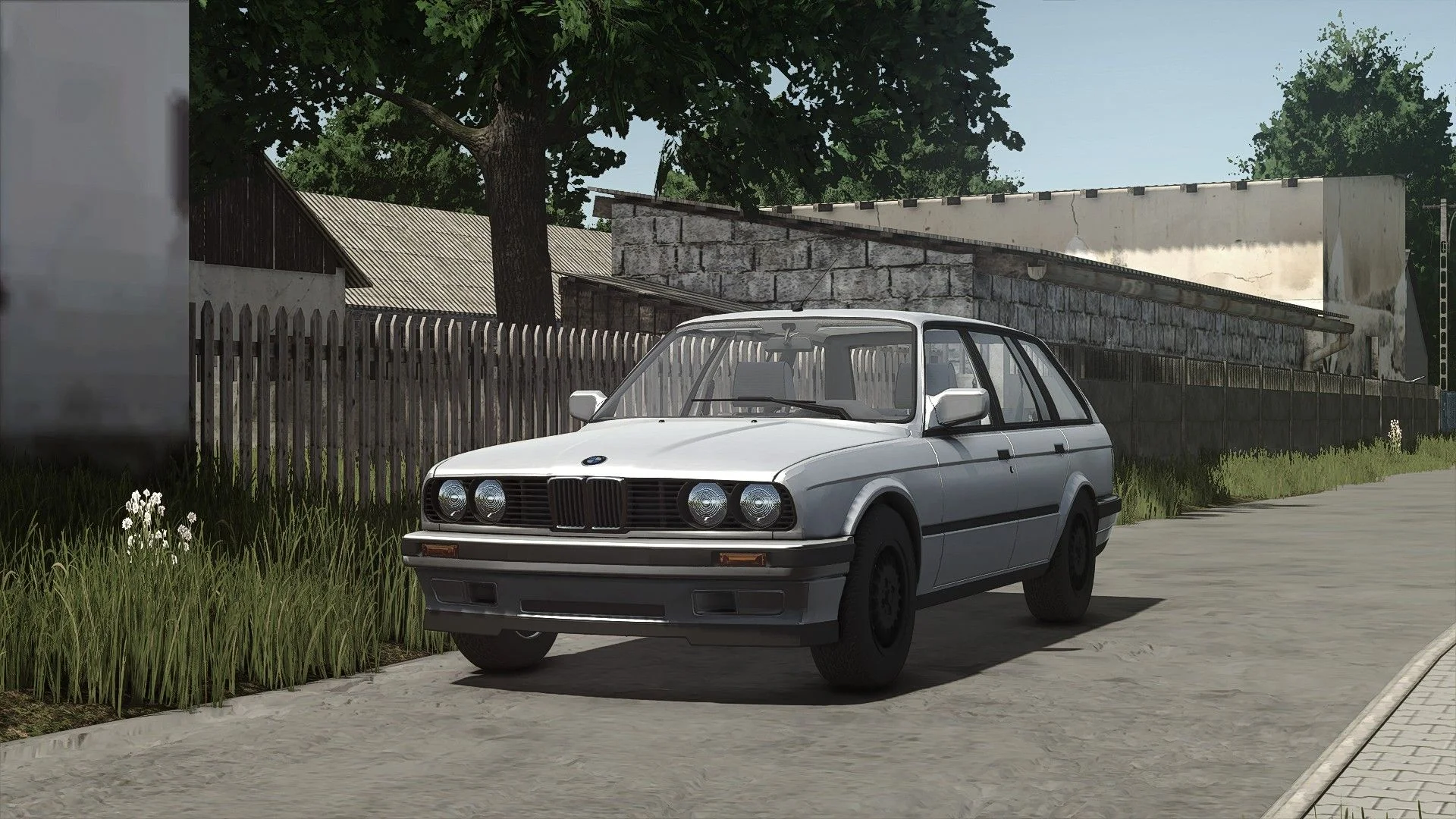 FS25 BMW E30 Touring V1.0 Cars Mod FS25 Mod Free Download