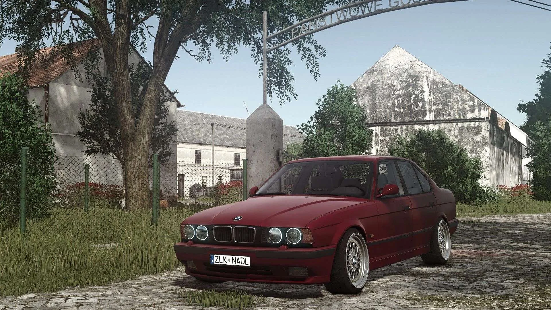 FS25 BMW E34 v1.0.0.6 Cars Mod FS25 Mod Free Download