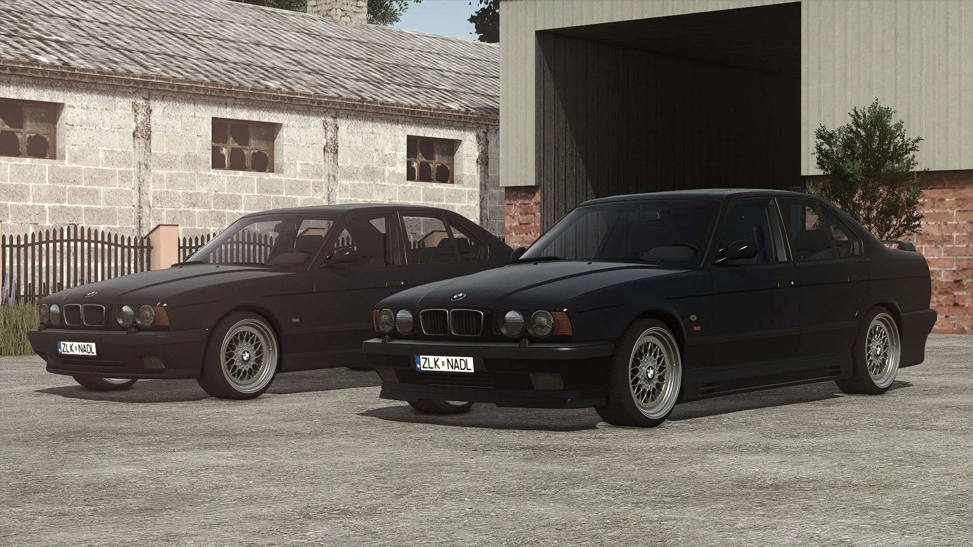 FS25 BMW E34 v1.0 Cars Mod FS25 Mod Free Download
