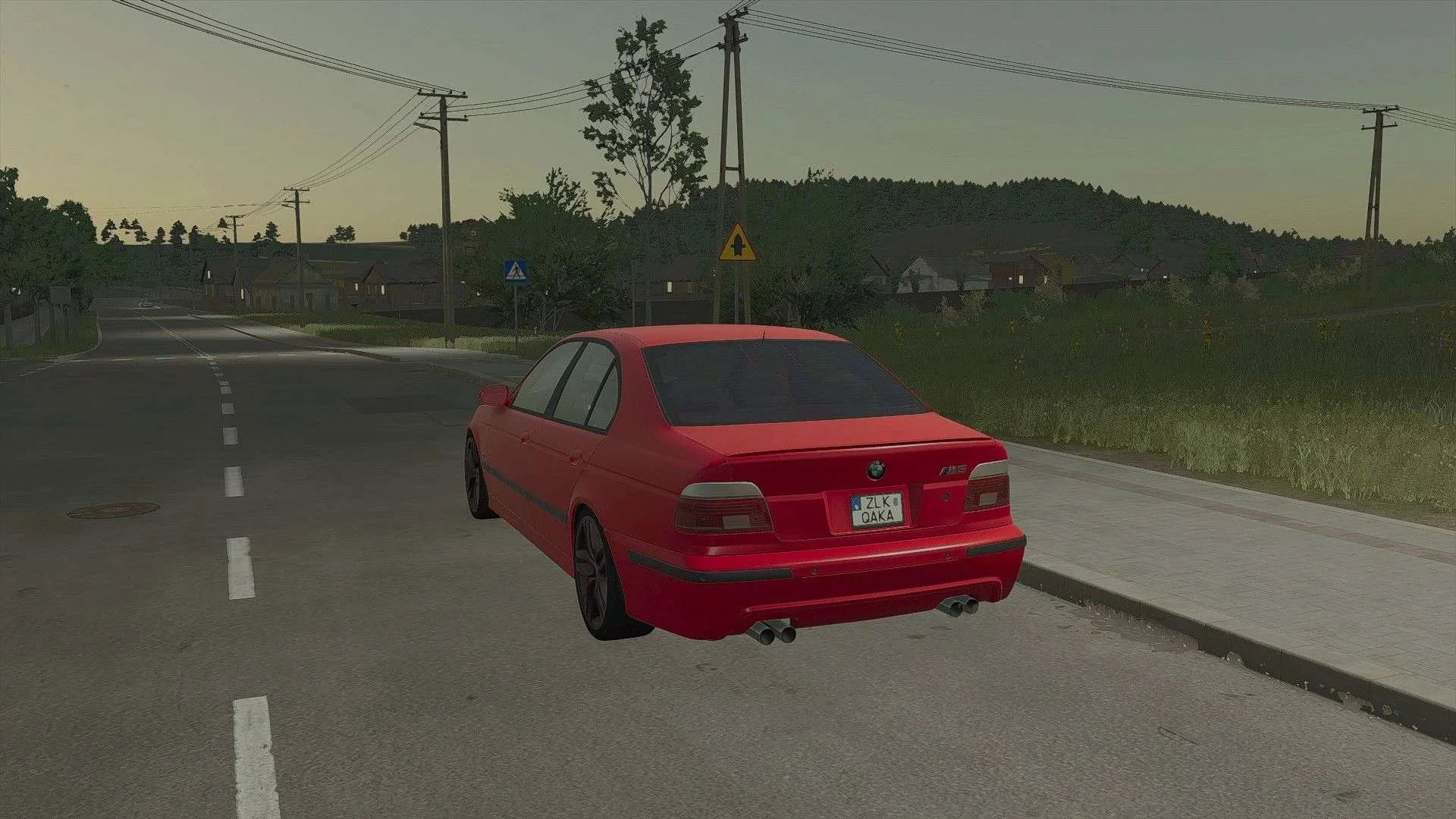 FS25 BMW E39 v1.0 Cars Mod FS25 Mod Free Download