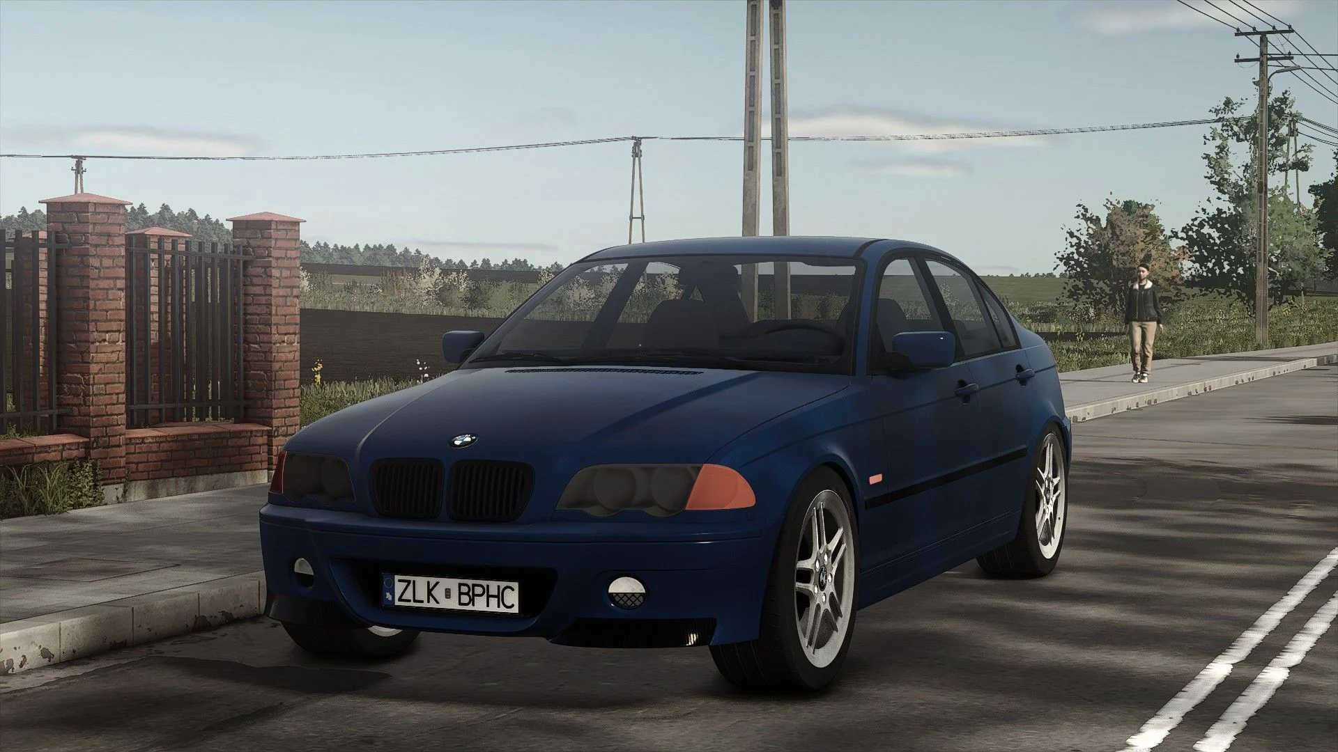 FS25 BMW E46 v1.0 Cars Mod FS25 Mod Free Download
