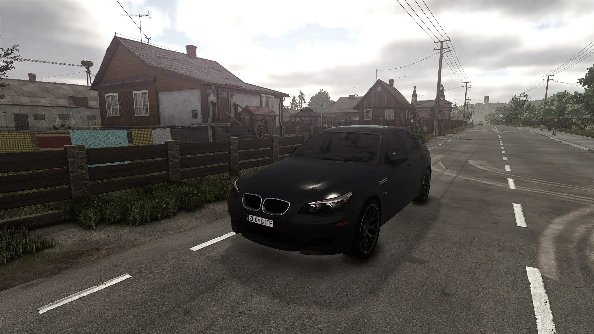 FS25 BMW E60 Car v1.0 Cars Mod FS25 Mod Free Download