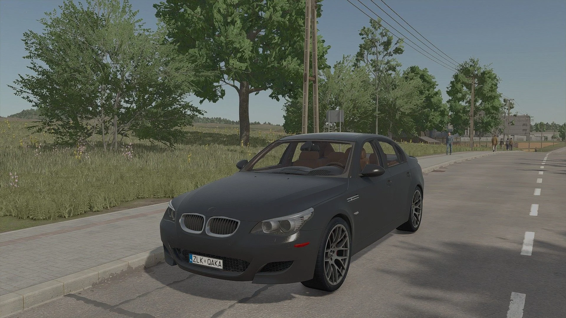 FS25 BMW E60 v1.0 Cars Mod FS25 Mod Free Download