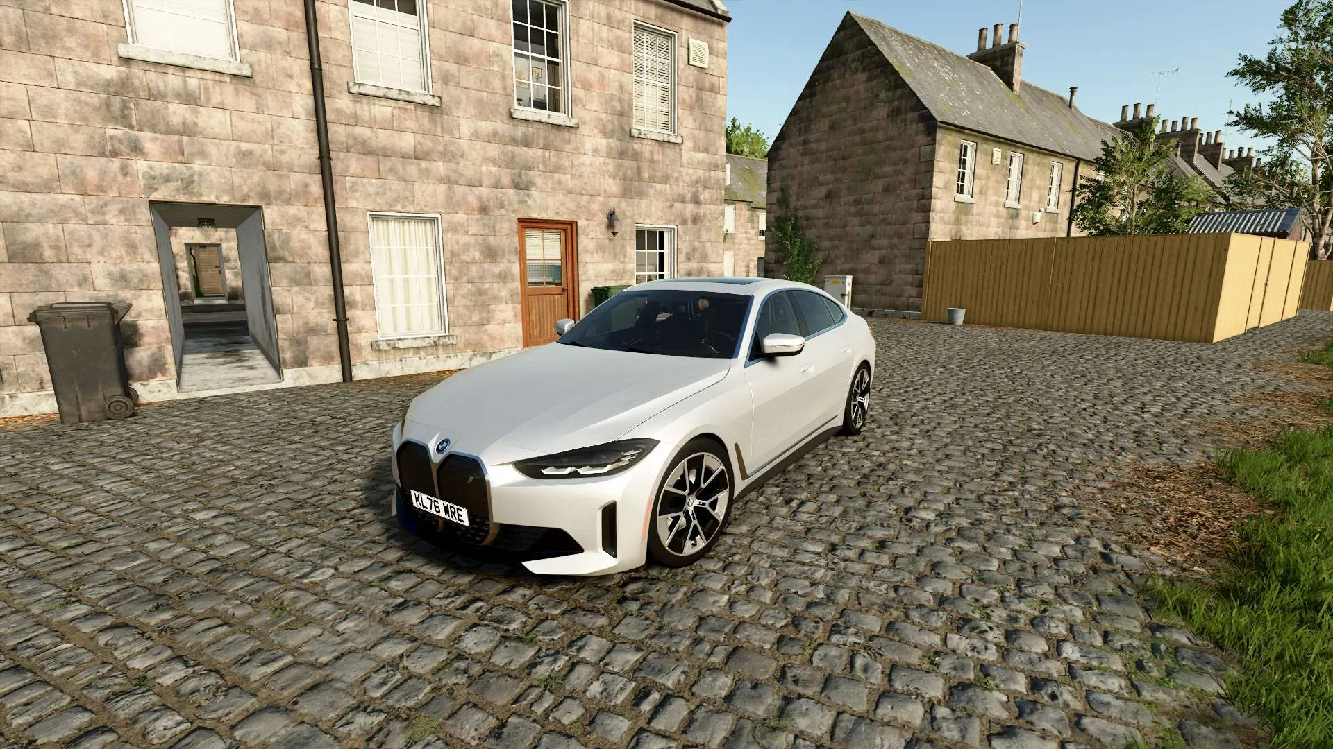 FS25 BMW I4 eDrive40 2022 V1.0 Cars Mod FS25 Mod Free Download