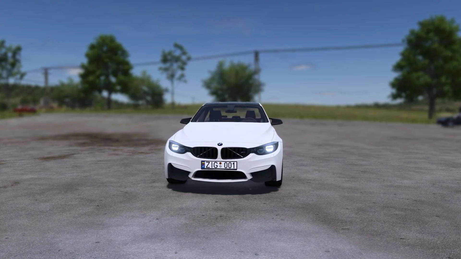 FS25 BMW M3 F80 v1.0 Cars Mod FS25 Mod Free Download
