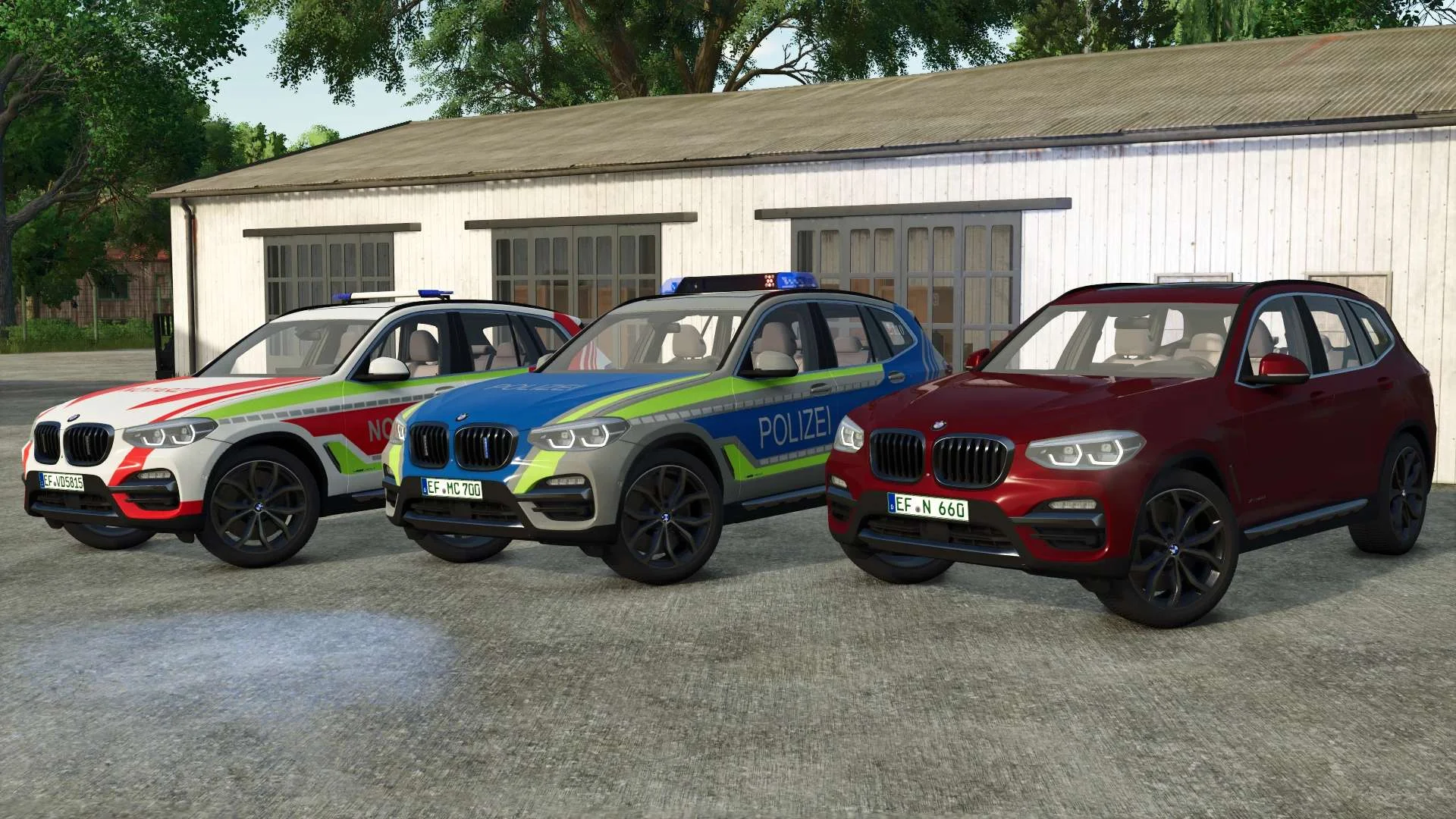 FS25 BMW X3 30D 2018 v1.1 Cars Mod FS25 Mod Free Download