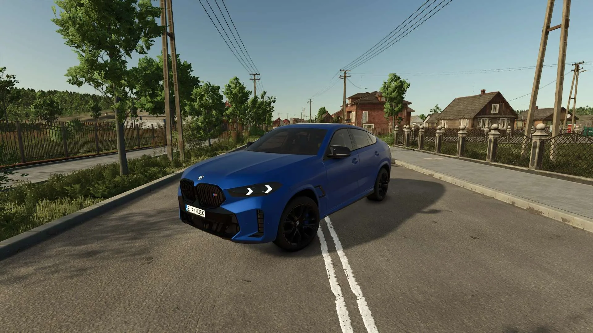 FS25 BMW X6 M60i 2025 V1.0 Cars Mod FS25 Mod Free Download
