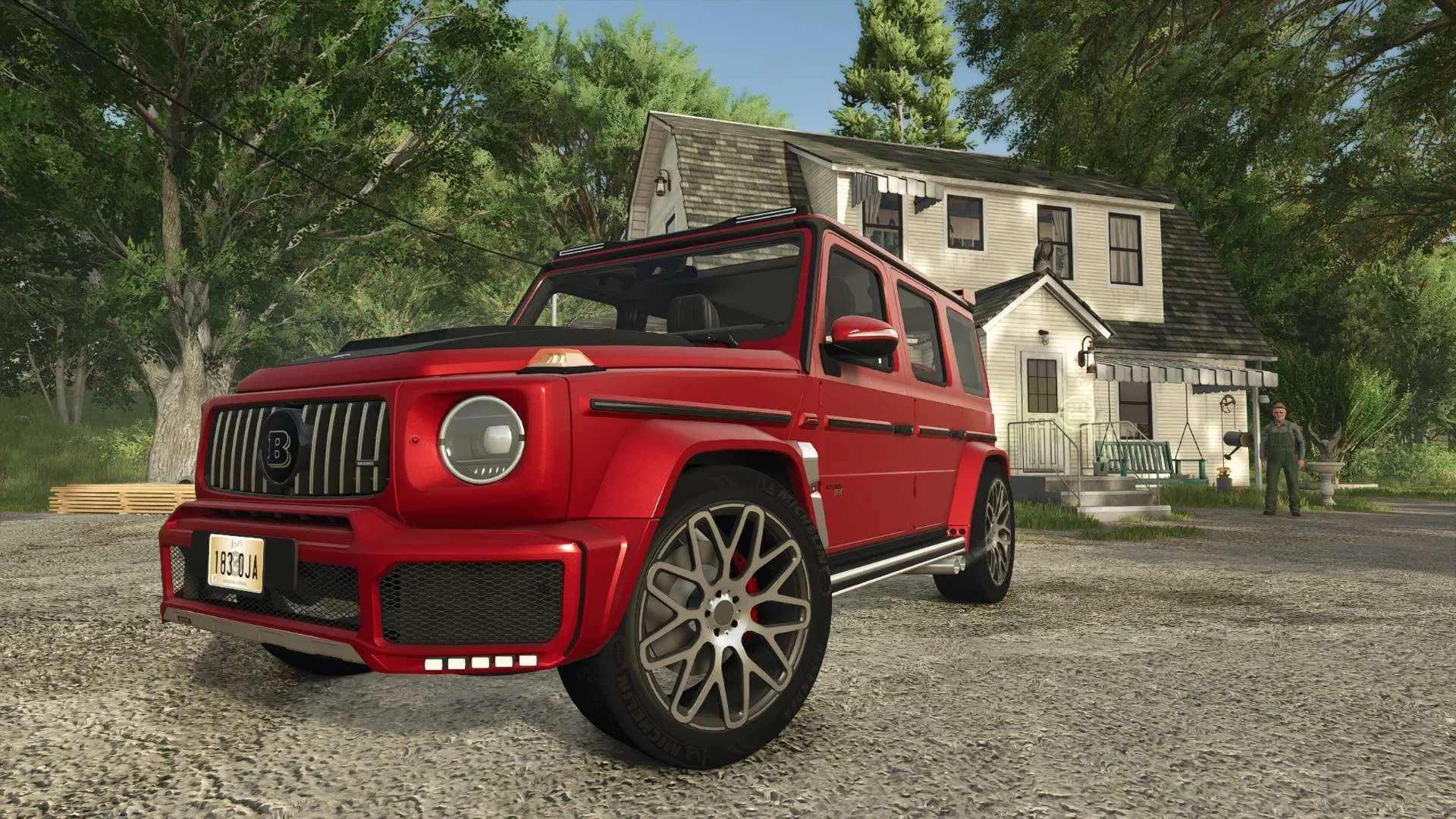 FS25 Brabus G800 v1.0 Cars Mod FS25 Mod Free Download