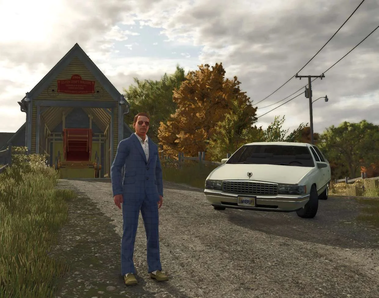 FS25 Breaking Bad Cadillac v1.0 Cars Mod FS25 Mod Free Download