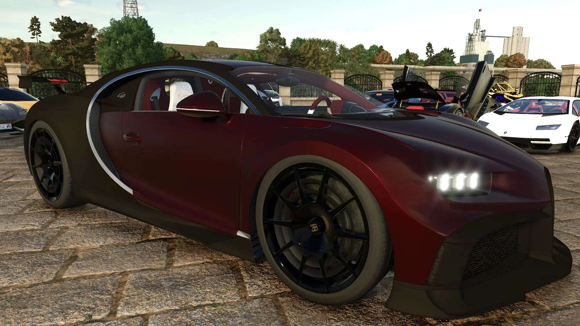 FS25 Bugatti Chiron Pur Sport v1.0 Cars Mod FS25 Mod Free Download