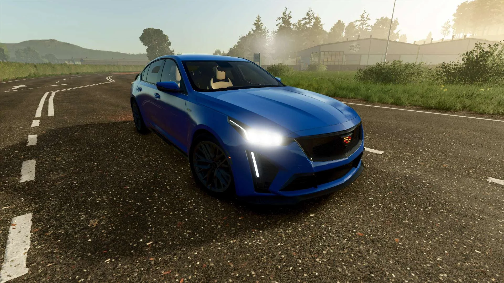 FS25 Cadillac CT5-V Blackwing 2022 V1.0 Cars Mod FS25 Mod Free Download