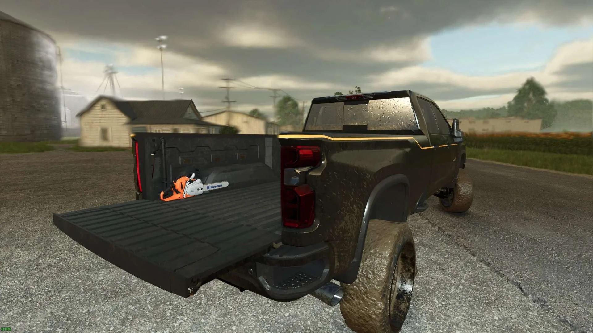 FS25 Carhartt Silverado v1.1 Cars Mod FS25 Mod Free Download