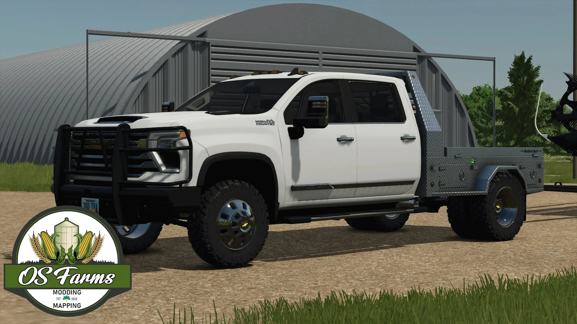FS25 Chevrolet Silverado 3500HD High Country v1.0 Cars Mod FS25 Mod Free Download