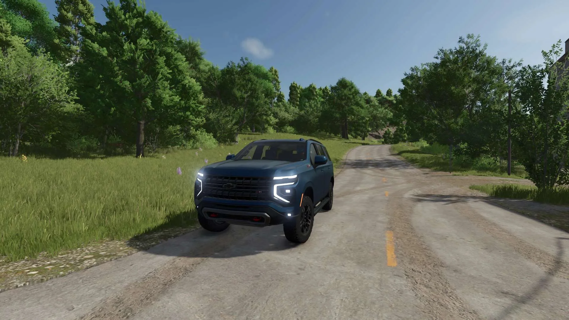 FS25 CHEVY TAHOE Z71 2025 v1.0 Cars Mod FS25 Mod Free Download