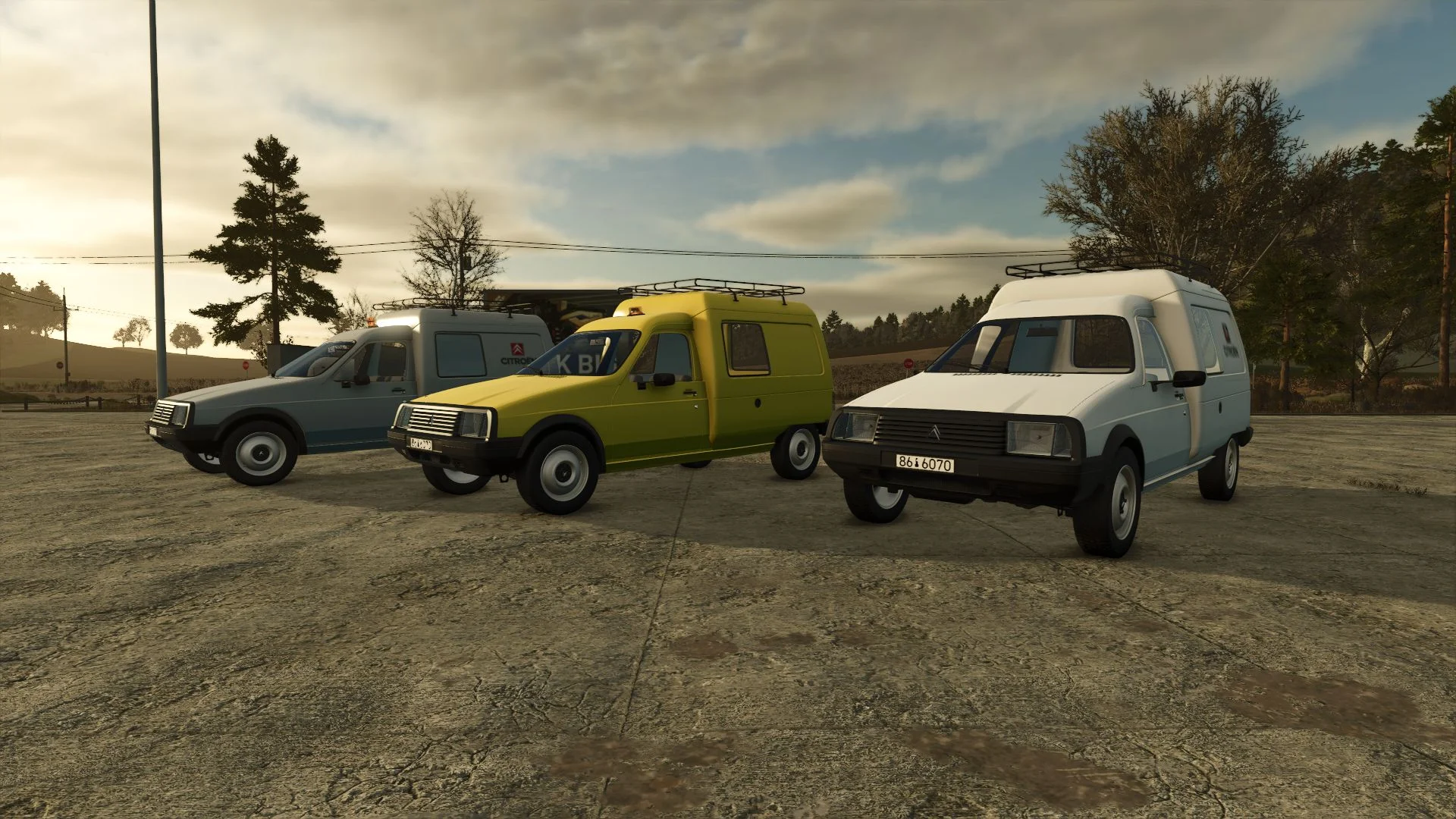 FS25 Citroën C15 V1.5.0.1 Cars Mod FS25 Mod Free Download