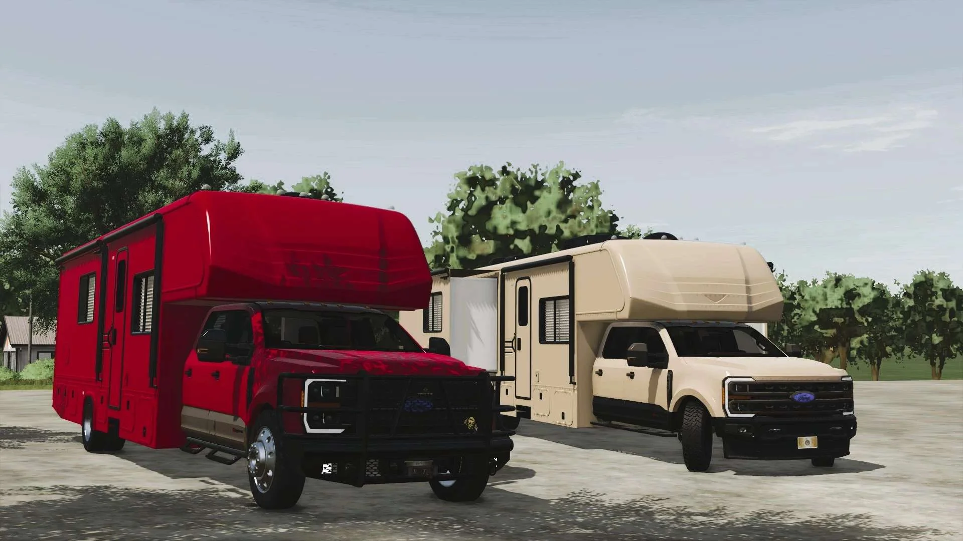 FS25 Crew Cab Camper v1.0 Cars Mod FS25 Mod Free Download