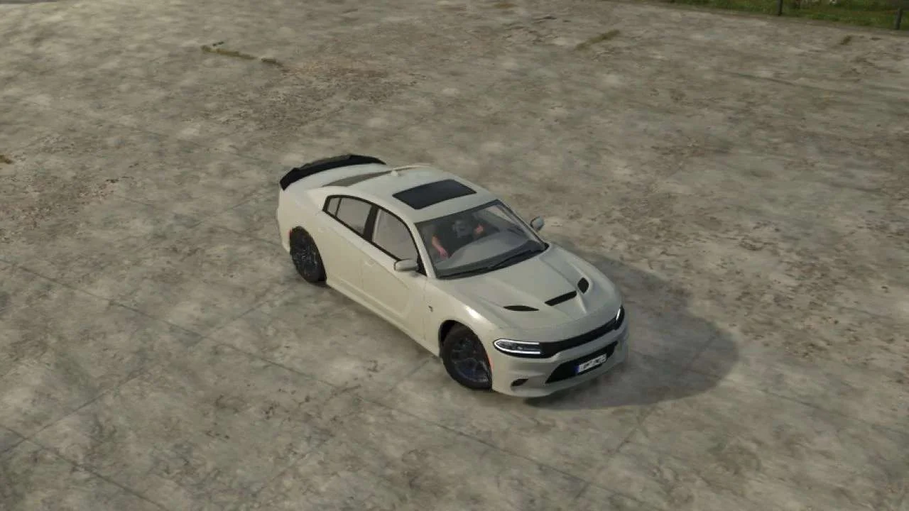 FS25 Dodge Charger 2015 v1.0 Cars Mod FS25 Mod Free Download