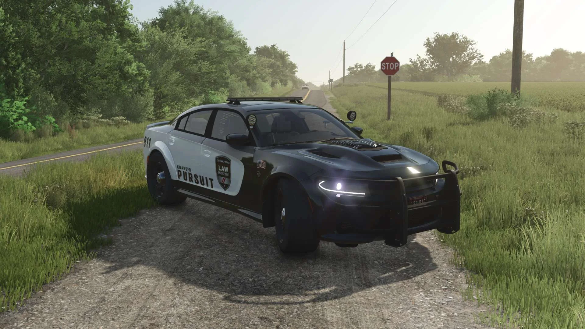 FS25 Dodge Charger Hellcat 2022 v1.0 Cars Mod FS25 Mod Free Download