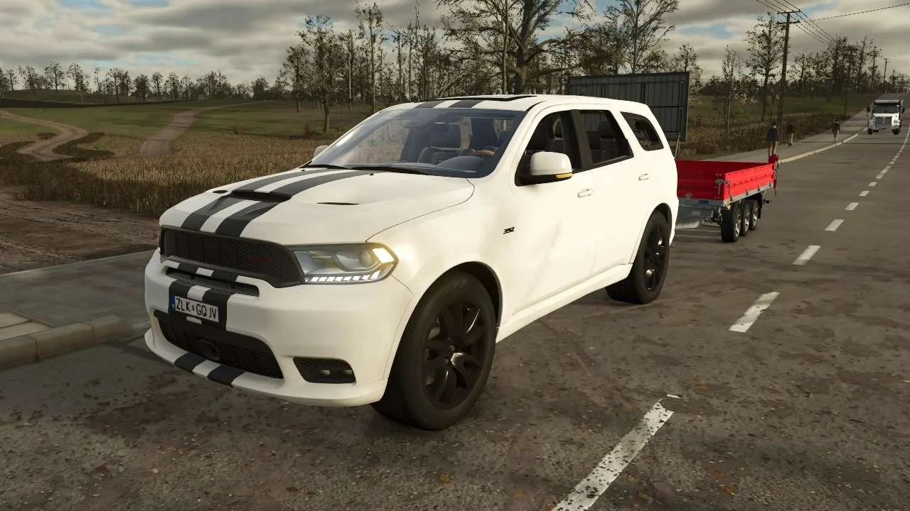 FS25 Dodge Durango SRT v1.0 Cars Mod FS25 Mod Free Download