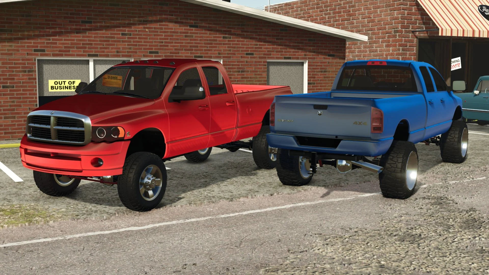 FS25 Dodge RAM 3500 2003 V1.0 Cars Mod FS25 Mod Free Download