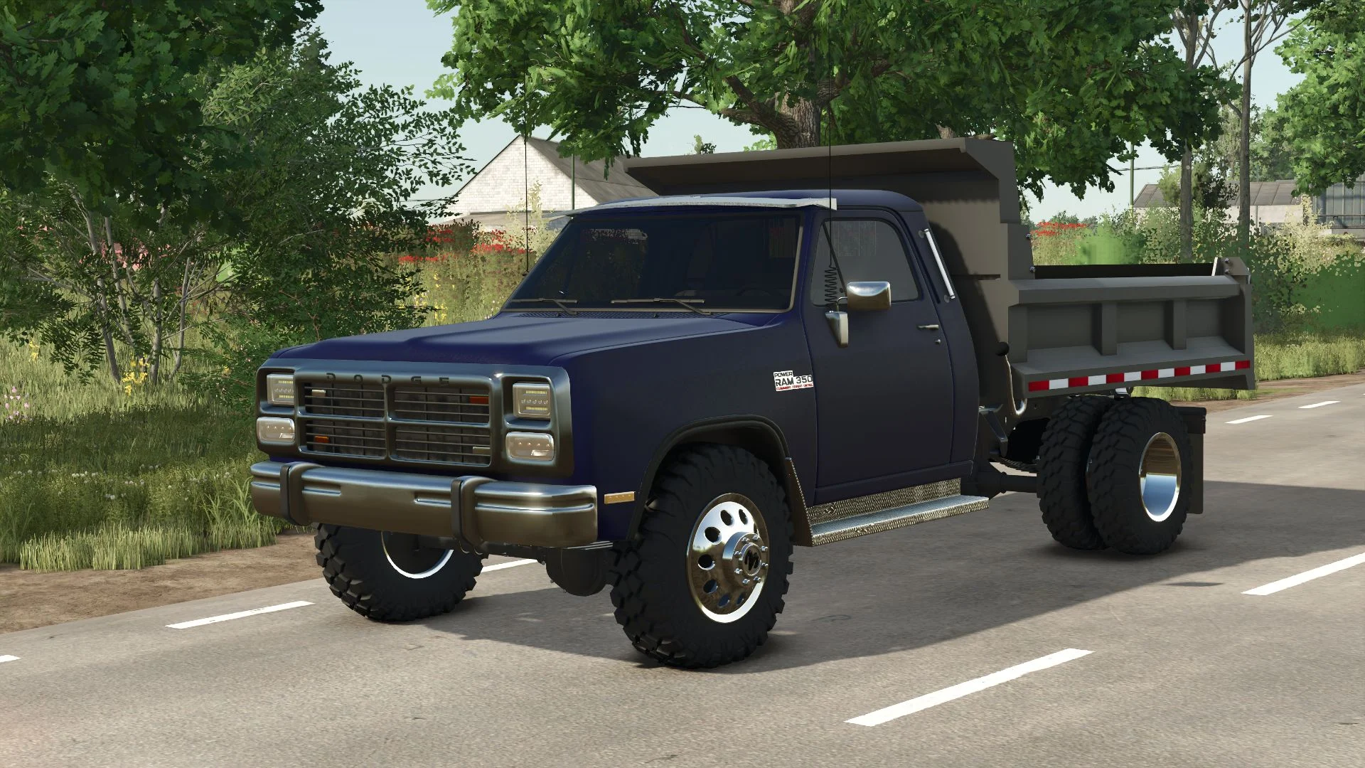 FS25 Dodge RAM 3500 Dump Truck V1.0 Cars Mod FS25 Mod Free Download