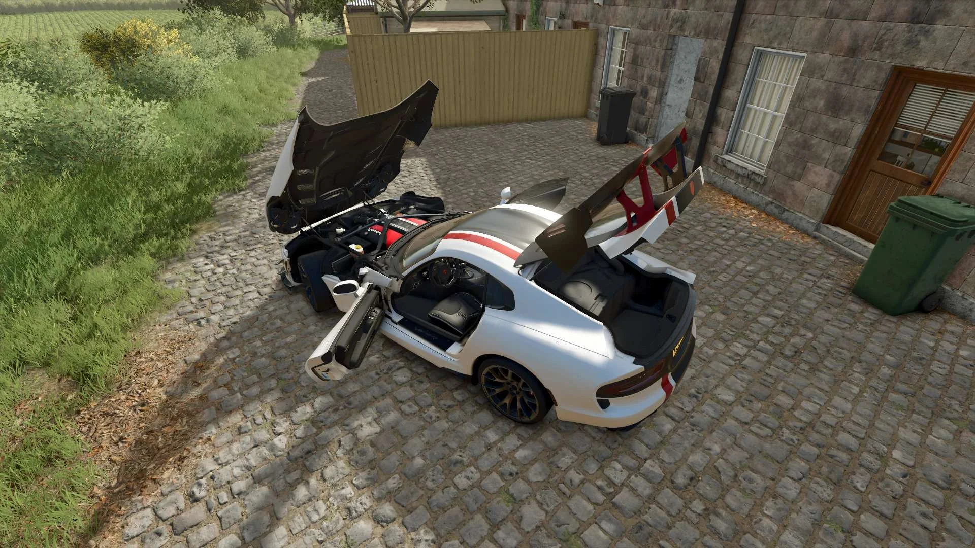 FS25 Dodge Viper ACR Extreme Aero 2016 V1.0 Cars Mod FS25 Mod Free Download