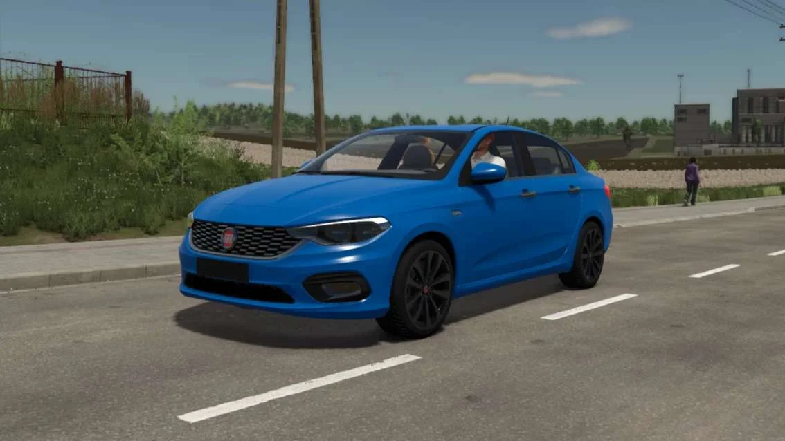 FS25 Fiat Egea/Tipo v1.0 Cars Mod FS25 Mod Free Download