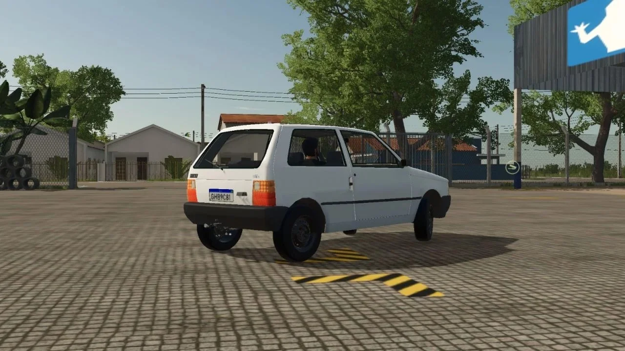 FS25 Fiat Uno v1.0 Cars Mod FS25 Mod Free Download