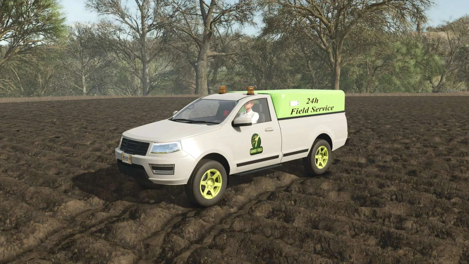 FS25 Field Repair Pickup v1.0 Cars Mod FS25 Mod Free Download