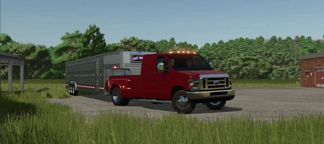 FS25 Ford E350 Pickup v1.0 Cars Mod FS25 Mod Free Download