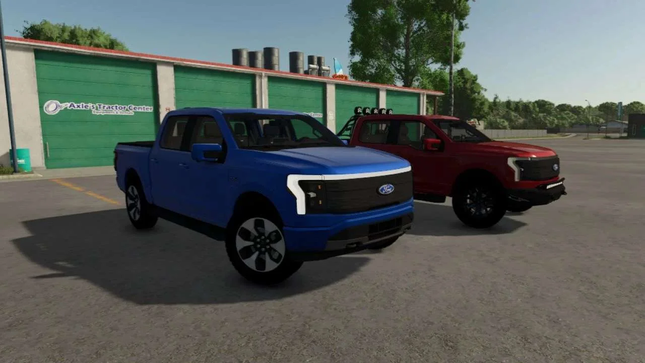 FS25 Ford F-150 Lightning v1.1 Cars Mod FS25 Mod Free Download