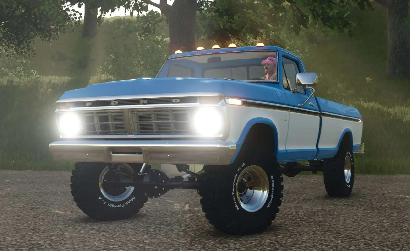 FS25 Ford F-250 1973-1978 v1.0 Cars Mod FS25 Mod Free Download