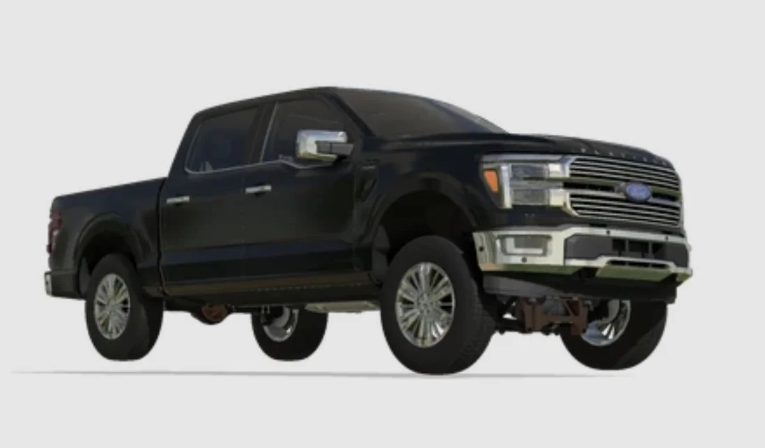 FS25 Ford F150 Hank The Tank v1.0 Cars Mod FS25 Mod Free Download