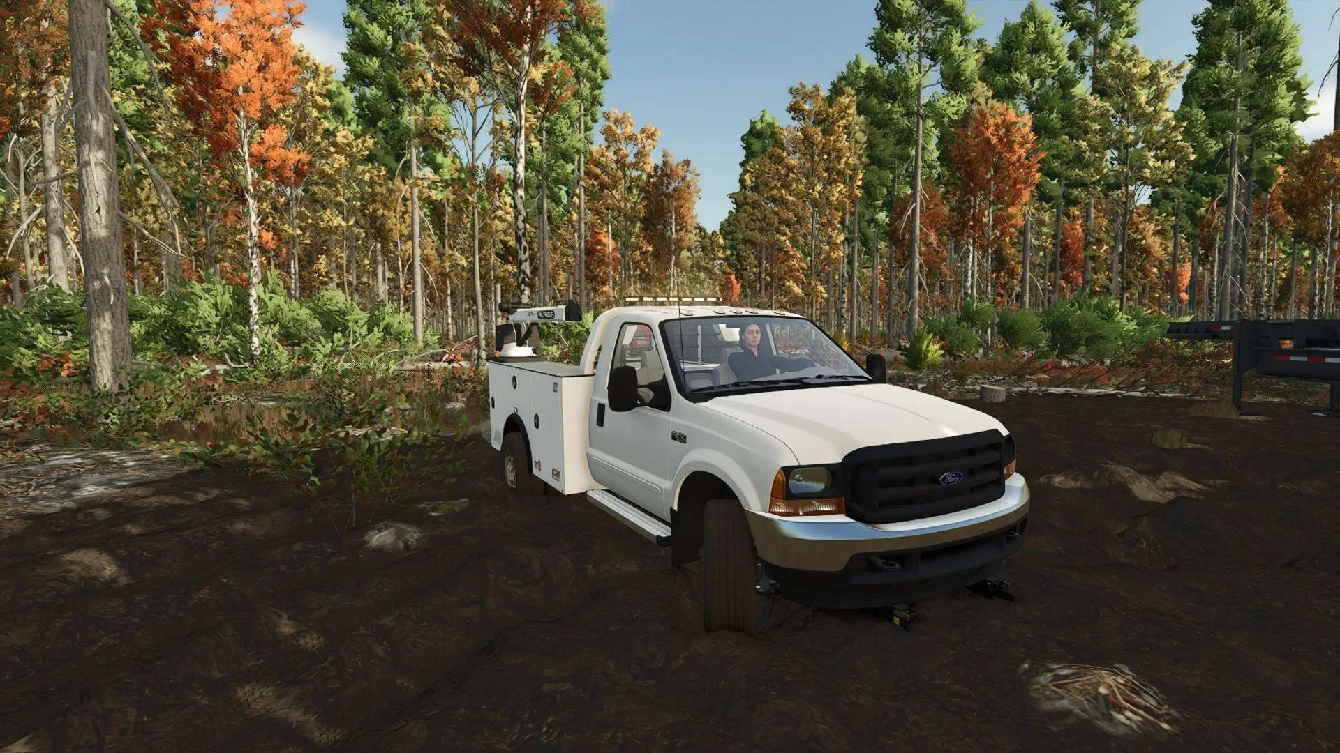 FS25 Ford F350 1999 Frame v1.0 Cars Mod FS25 Mod Free Download