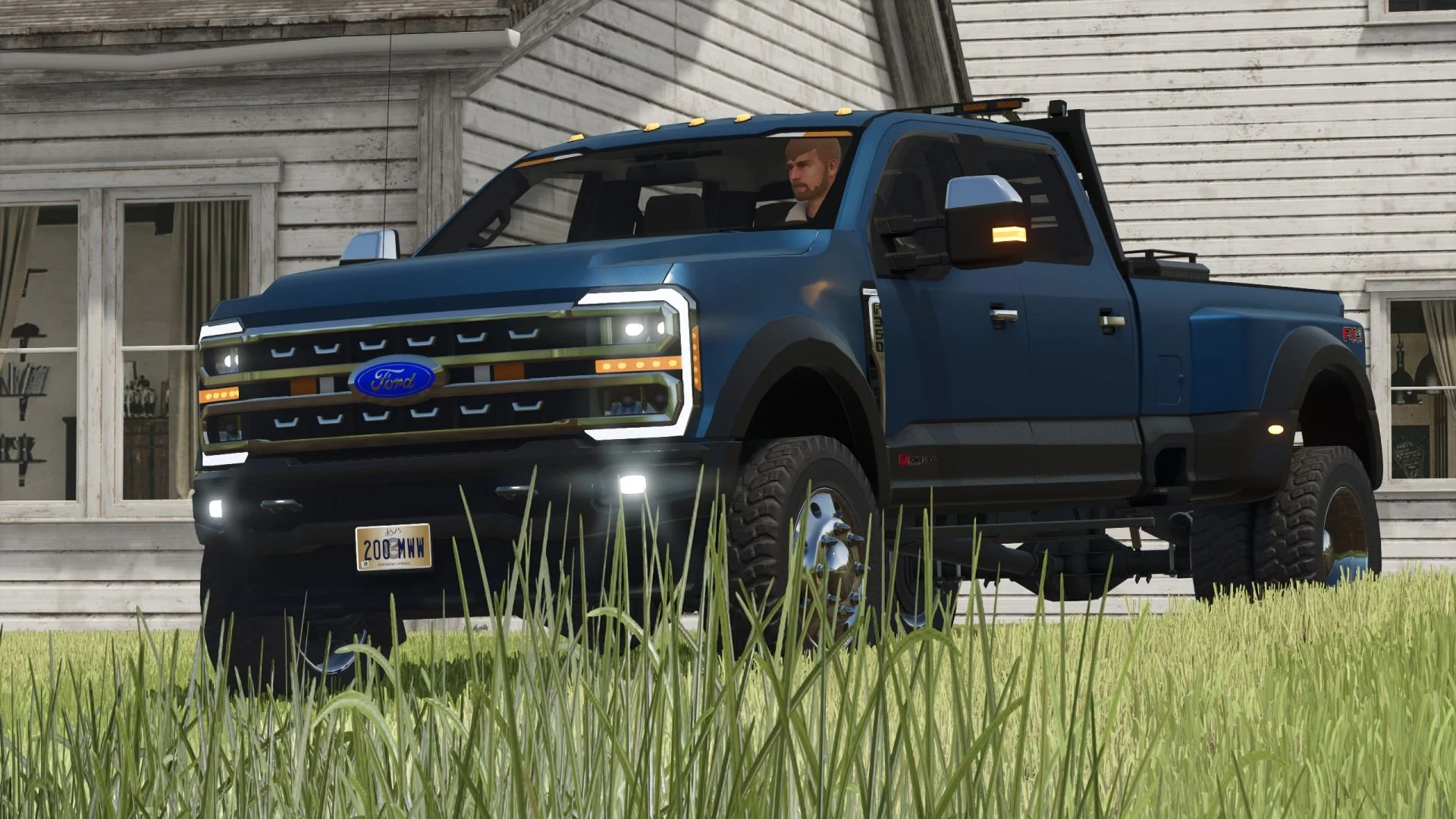 FS25 Ford F350 Superduty King Ranch 2024 V1.0 Cars Mod FS25 Mod Free Download