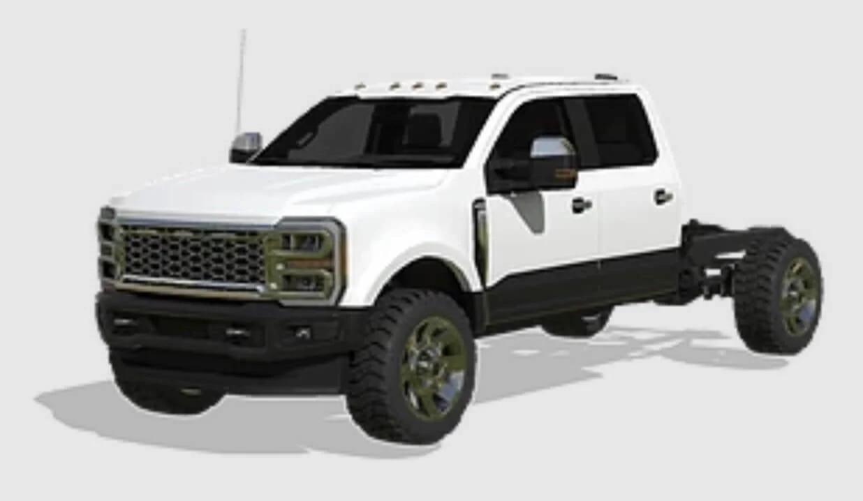 FS25 Ford F350 Superduty v1.0 Cars Mod FS25 Mod Free Download