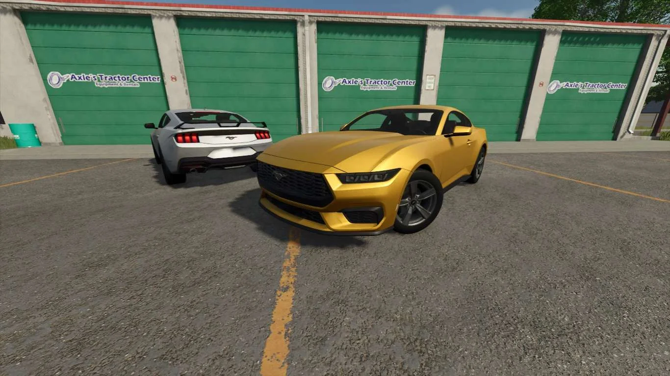 FS25 Ford Mustang S650 v1.0 Cars Mod FS25 Mod Free Download