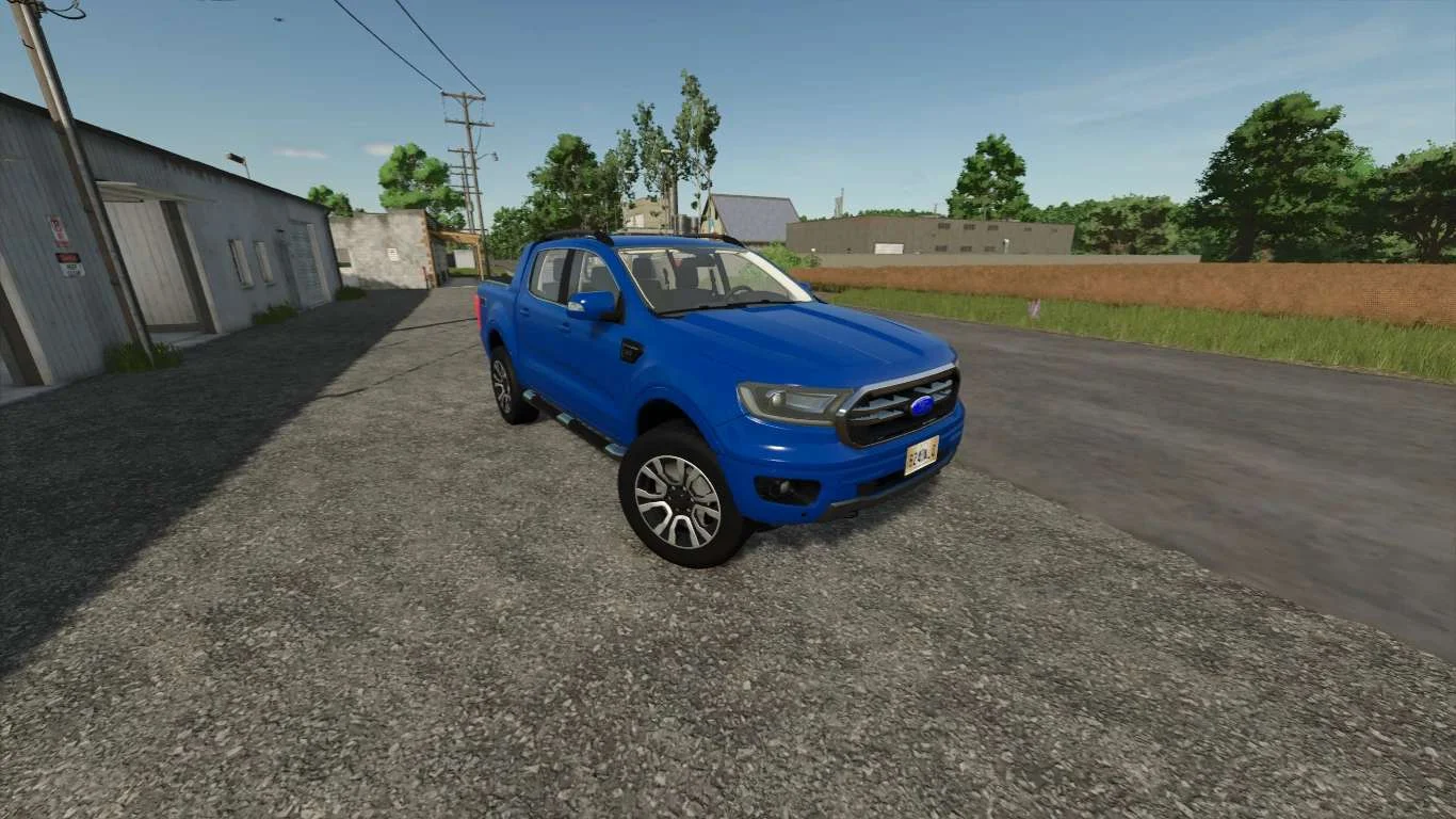 FS25 Ford Ranger 2020 v1.0 Cars Mod FS25 Mod Free Download