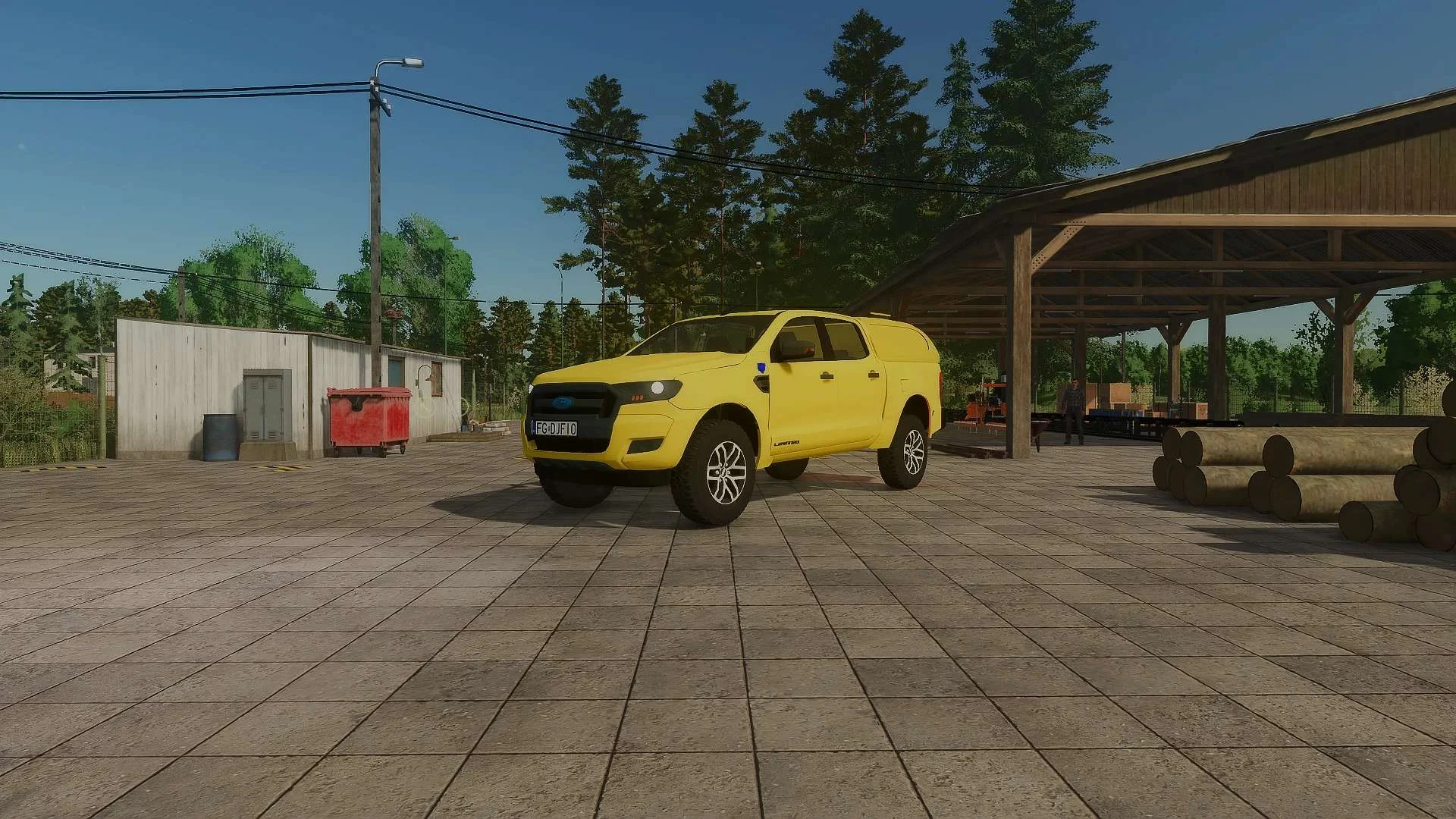 FS25 Ford Ranger 4×4 v1.0 Cars Mod FS25 Mod Free Download