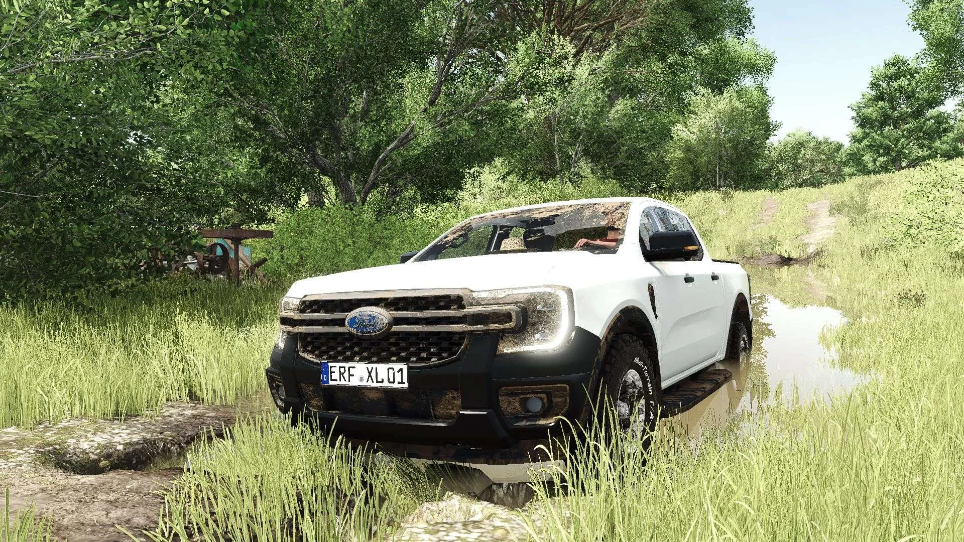 FS25 Ford Ranger IV v1.0 Cars Mod FS25 Mod Free Download