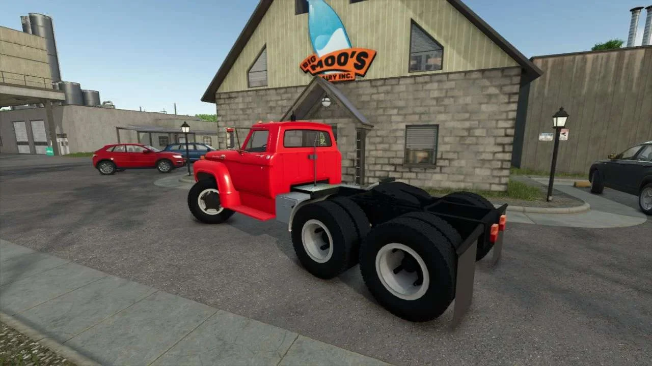 FS25 Ford T850 Semi v1.0 Cars Mod FS25 Mod Free Download