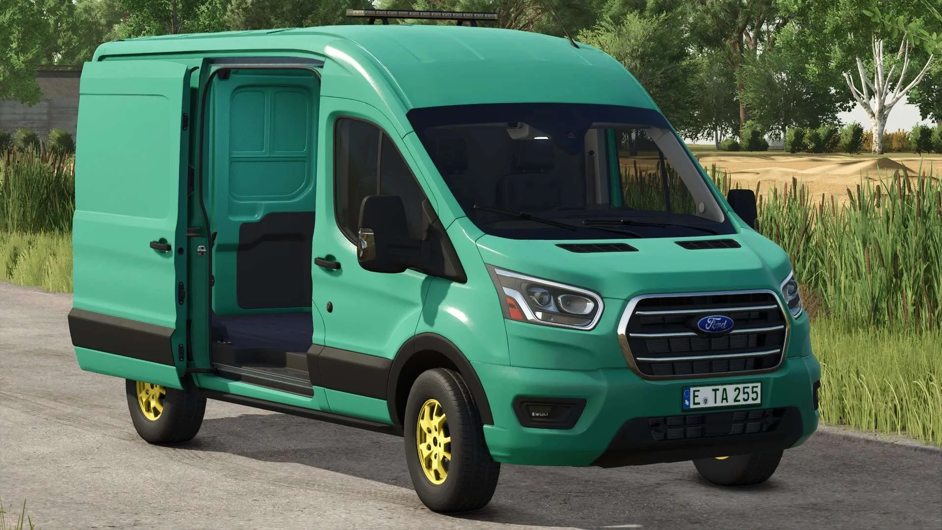 FS25 Ford Transit MK8 L2 v1.0 Cars Mod FS25 Mod Free Download