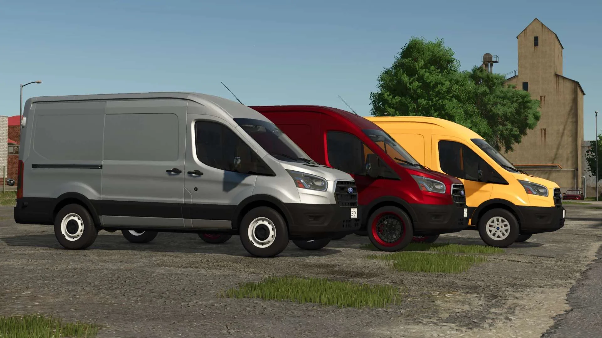 FS25 Ford Transit MK8 v1.4 Cars Mod FS25 Mod Free Download