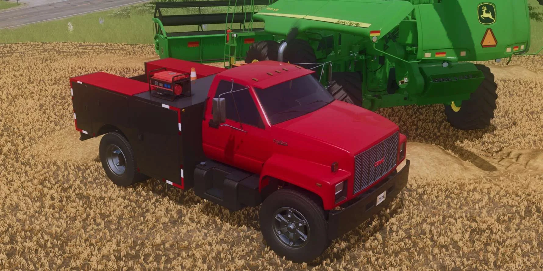 FS25 GMC C7500 v1.0 Cars Mod FS25 Mod Free Download